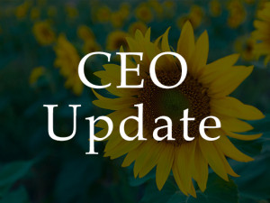 CEO Update: Let the Games Begin!