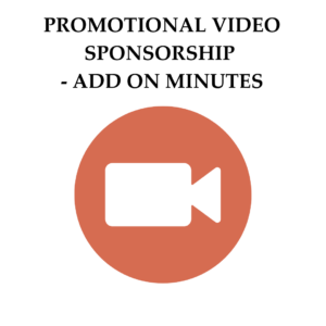 Promotional Video Sponsorship - Add On Minutes