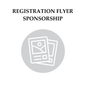 Registration Flyer Sponsorship